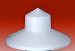 Plastový klobouk pro závěsné krmítko kovové 10 kg