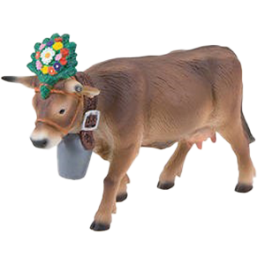 Bullyland - figurka alpská kráva Darina